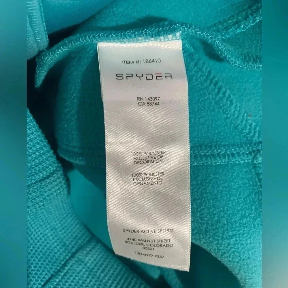 Spyder zip front